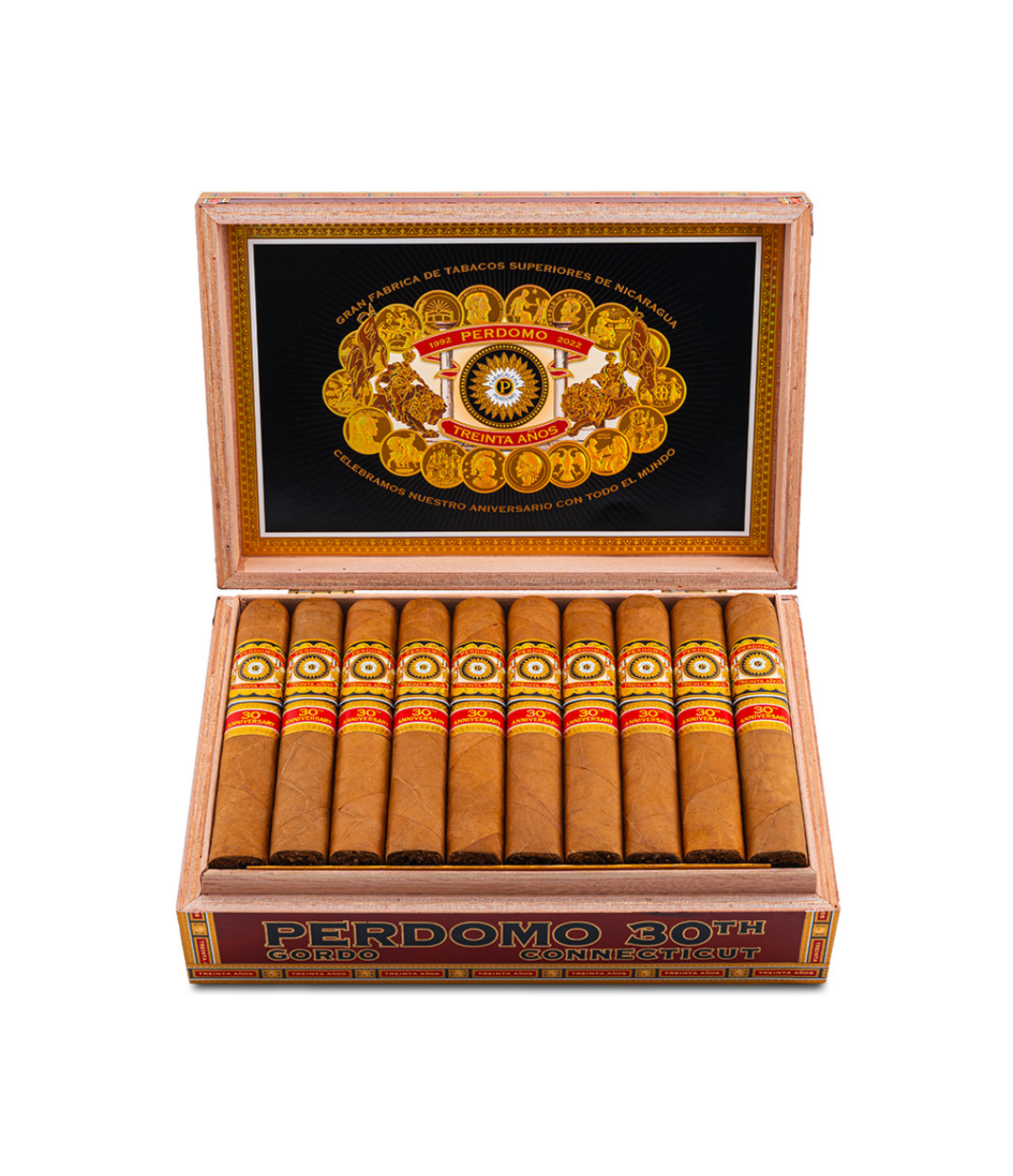 perdomo 30th anniversary connecticut box pressed gordo cigar perdomo 30th anniversary connecticut box pressed gordo cigar