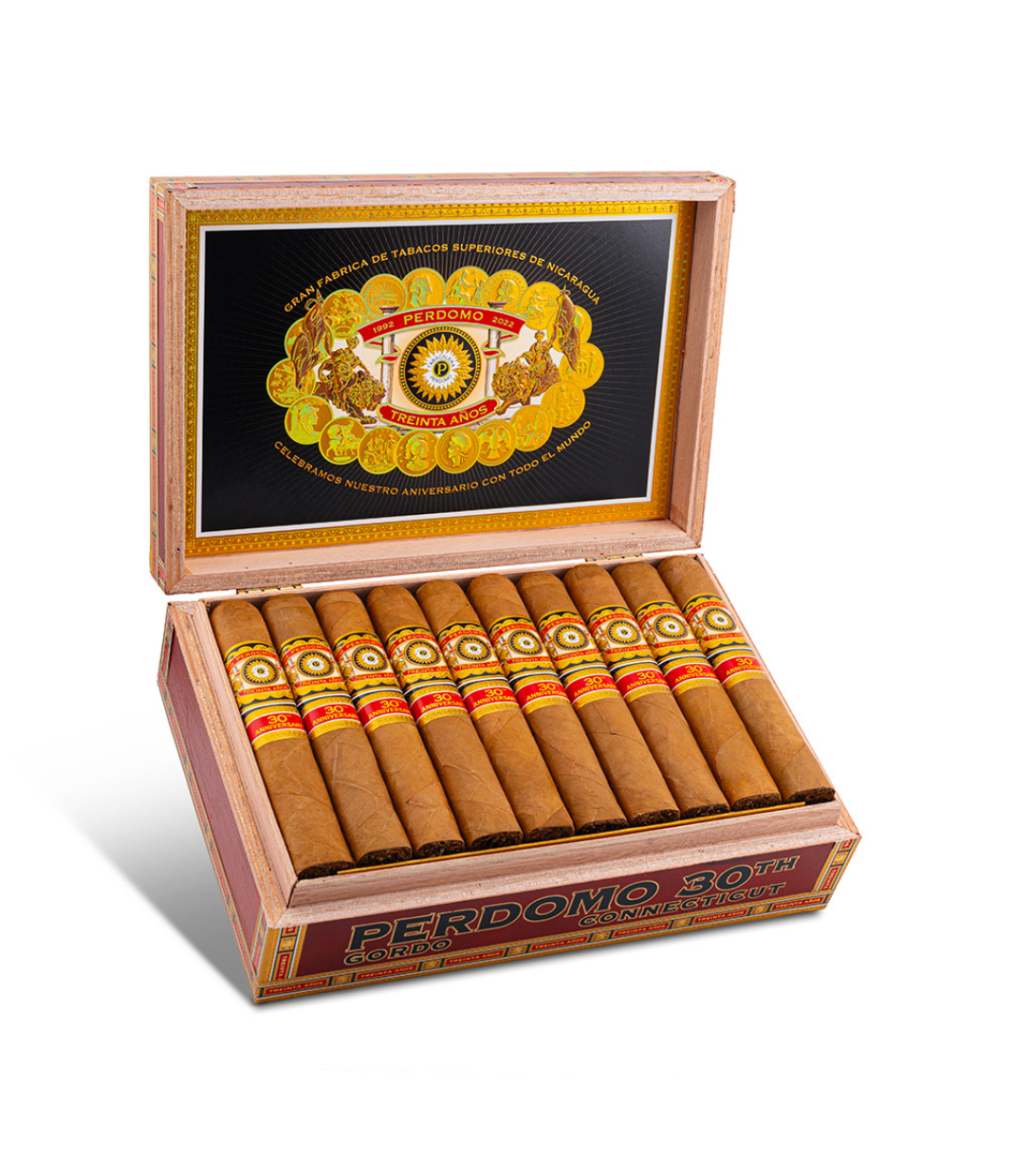 perdomo 30th anniversary connecticut box pressed gordo cigar perdomo 30th anniversary connecticut box pressed gordo cigar