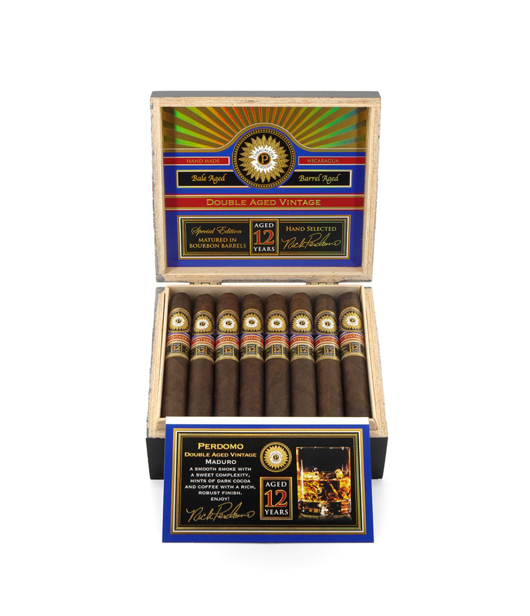 perdomo double aged 12 year vintage maduro epicure cigar perdomo double aged 12 year vintage maduro epicure cigar