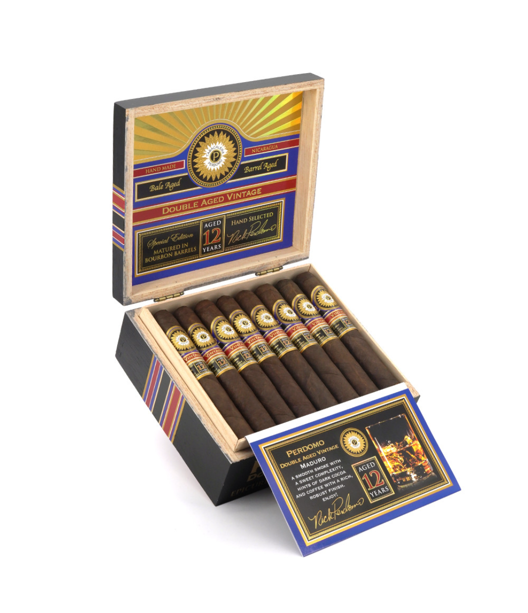 perdomo double aged 12 year vintage maduro epicure cigar perdomo double aged 12 year vintage maduro epicure cigar