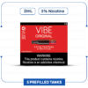Vuse Vibe Tank Refill BOX OF 5 import placeholder for 436
