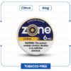zone Citrus 6mg 5 rolls import placeholder for 22450